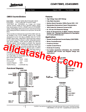 CD4017BMS型号图片
