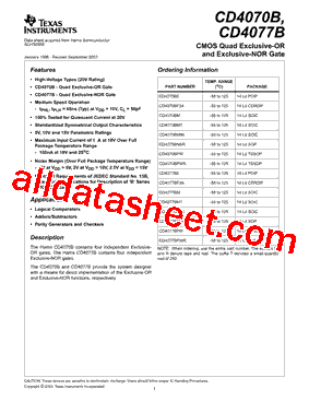 CD4070BF型号图片