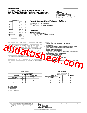 CD54ACT541F3A型号图片