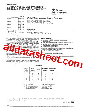 CD54ACT573型号图片