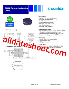 CD73NP-820KC型号图片