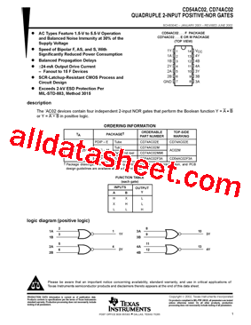 CD74AC02MG4型号图片