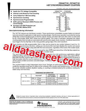 CD74ACT161ME4型号图片