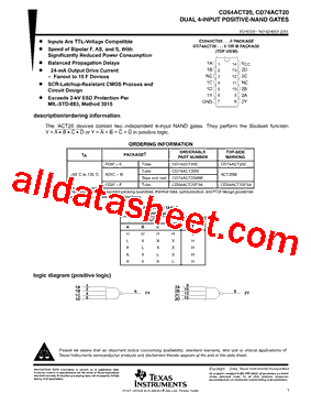 CD74ACT20M96型号图片