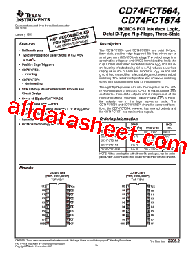 CD74FCT574型号图片