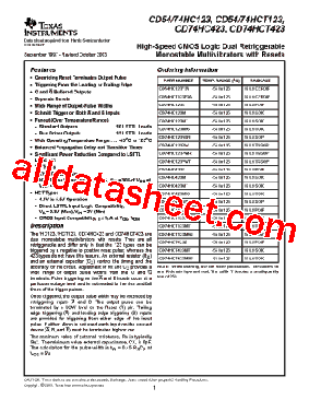 CD74HC123PWR型号图片