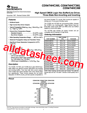 CD74HC366M型号图片