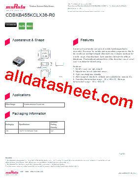 CDBKB455KCLX36-R0_V01型号图片