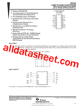 CDC328ADBLE型号图片