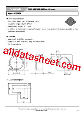 CDC5D23BNP-220K型号图片