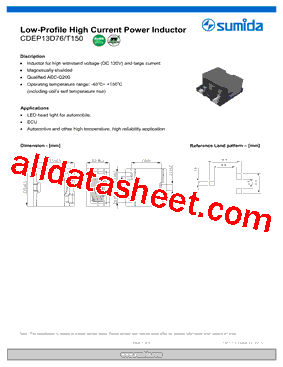 CDEP13D76T150NP-220MC-90型号图片