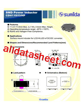 CDH11D23HPHF-100MC型号图片