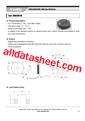 CDH38D11B型号图片