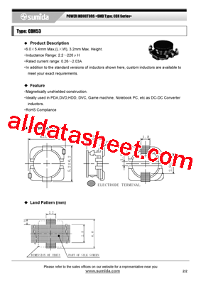 CDH53NP-100LC-CUTTAPE型号图片