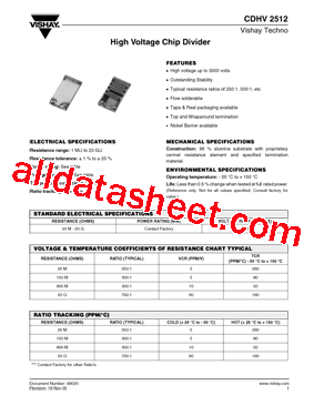 CDHV2512AC2005J2500JS2型号图片