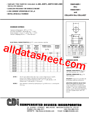 CDLL4627型号图片