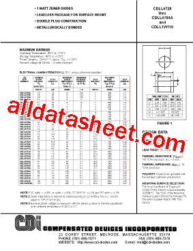 CDLL4740A型号图片