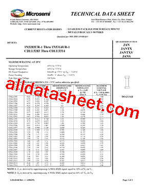 CDLL5302型号图片