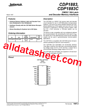 CDP1883C型号图片