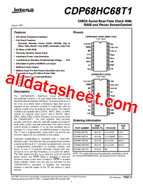 CDP68HC68T1W型号图片