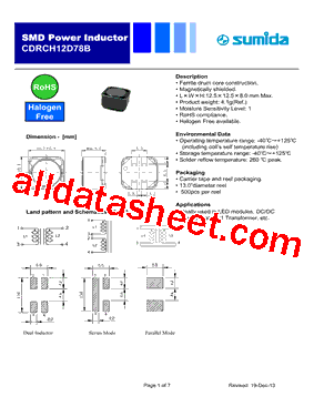 CDRCH12D78BNP-220MC型号图片