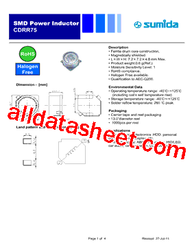 CDRR75NP-330MC型号图片