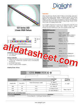 CDS-1190-RGB-V型号图片