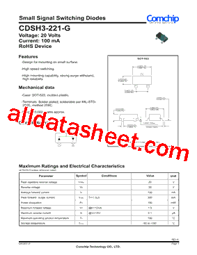 CDSH3-221-G型号图片