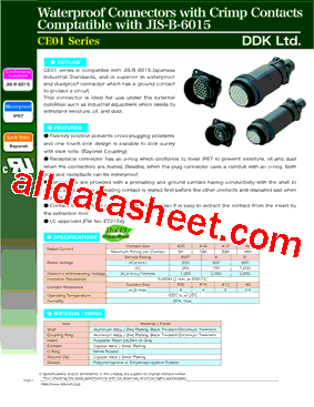 CE01-1A20-14PCY-D0型号图片