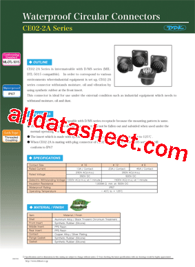 CE02-2A18-10P-D型号图片