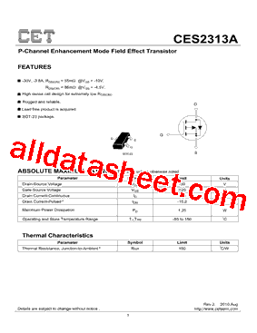 CES2313A型号图片