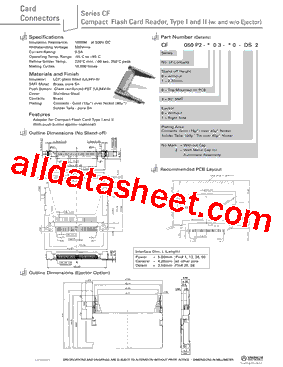 CF050P2-103-00-DS型号图片