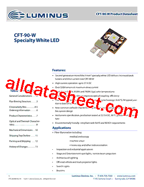 CFT-90-WDS-X11-UA502型号图片