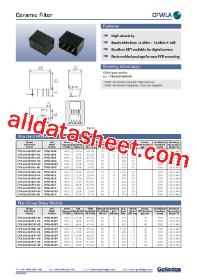 CFWLA455KB4Y-B0型号图片