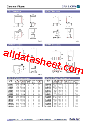 CFWM455D型号图片