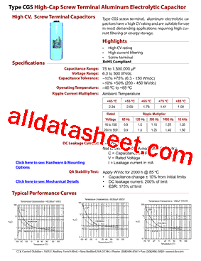 CGS133U100R5L型号图片