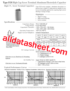 CGS403U040V3C型号图片