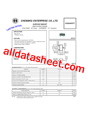 CH204KPT型号图片