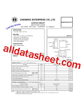 CHBD2004N1PT型号图片