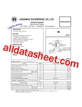 CHBD3004BPT型号图片