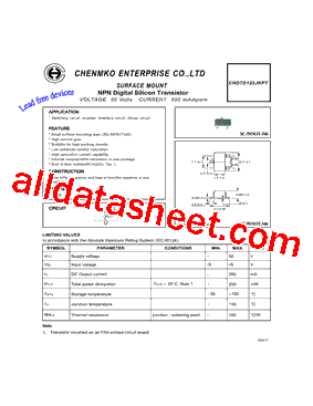 CHDTD122JKPT型号图片