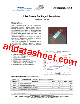 CHK025A-SOA26型号图片