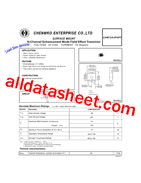 CHM72A3PAPT型号图片