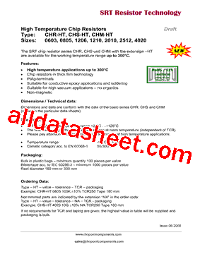 CHR-HT4020型号图片