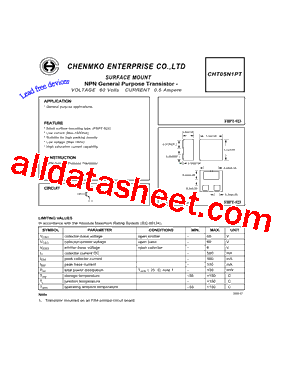 CHT05N1PT型号图片