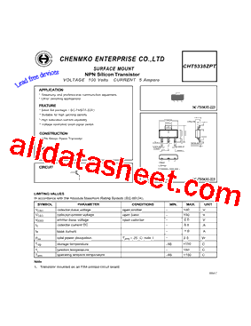 CHT5338ZPT型号图片