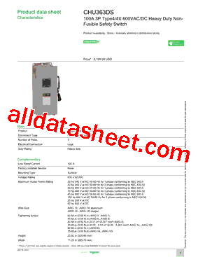 CHU363DS型号图片