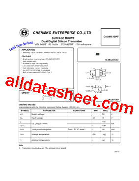 CHUMA10PT型号图片