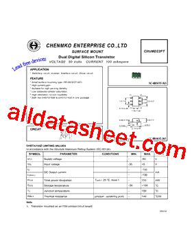 CHUMD22PT型号图片