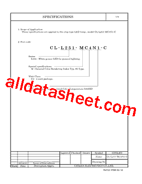 CL-L251-MC4N1-C型号图片